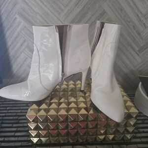 Sam Edelman Patent Leather Ankle Boots